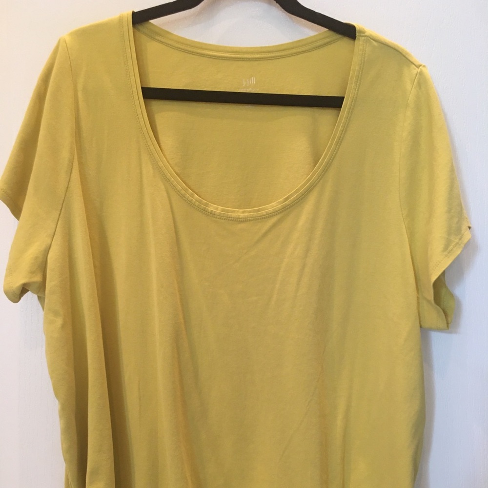 J Jill short sleeve scoop neck tee shirt